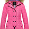 Girls' Waterproof Long Winter Parka Puffer Jacket